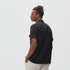 mens-linen-camp-shirt-black