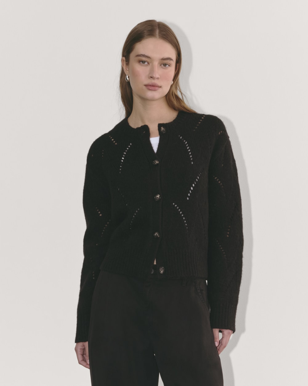 womens-pointelle-cardigan-cloud-black | primary