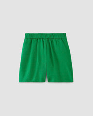 womens-linen-easy-short-grass-green | alt