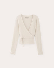 womens-rib-knit-wrap-top-bone | alt