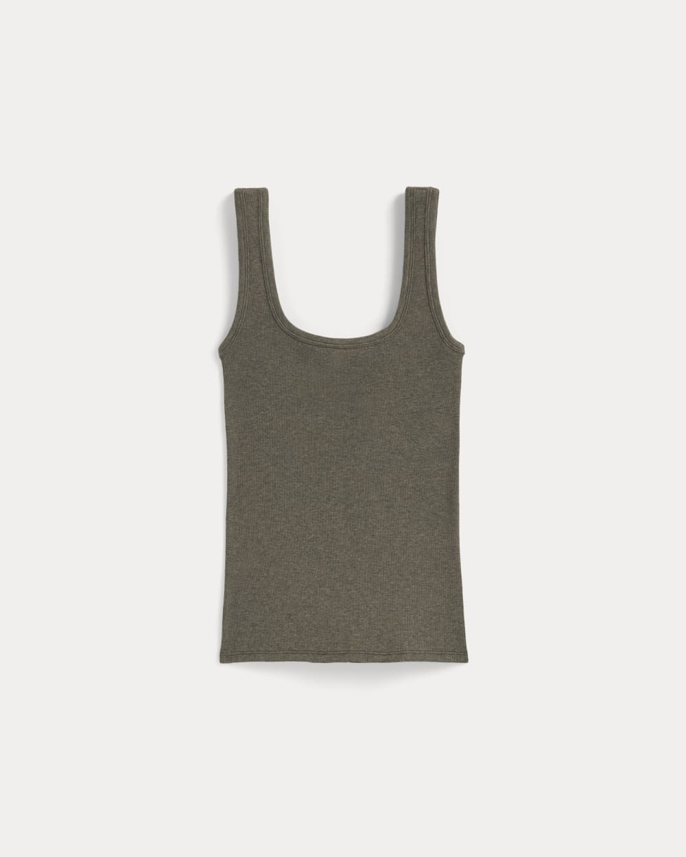 womens-luxe-rib-square-neck-tank-heathered-fatigue | alt