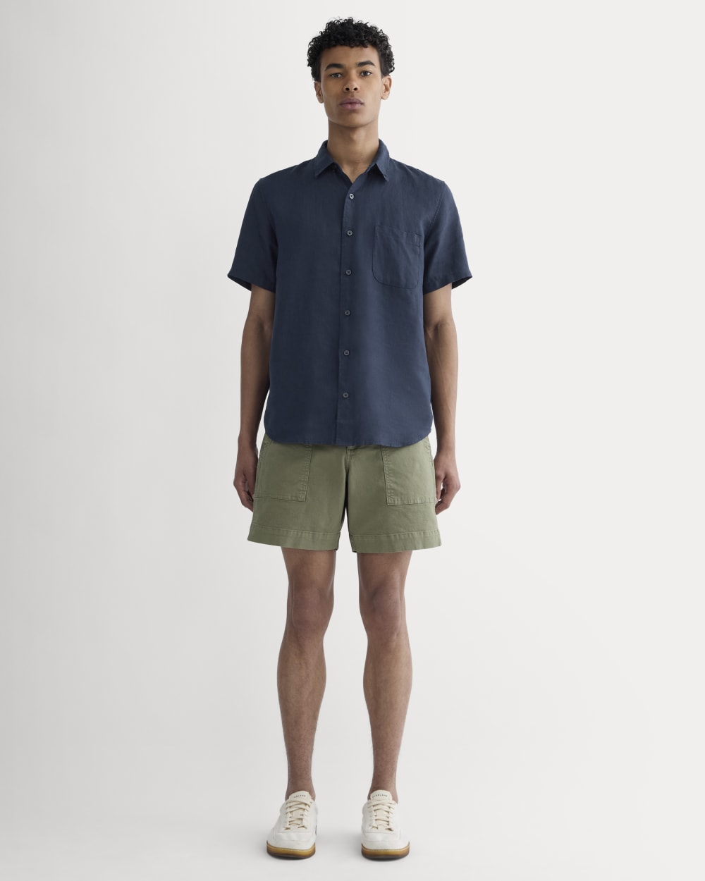 mens-canvas-relaxed-short-lichen-green