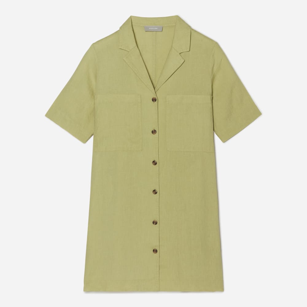 womens-linen-workwear-dress-leek | alt