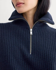 womens-half-zip-sweater-in-luxe-merino-navy