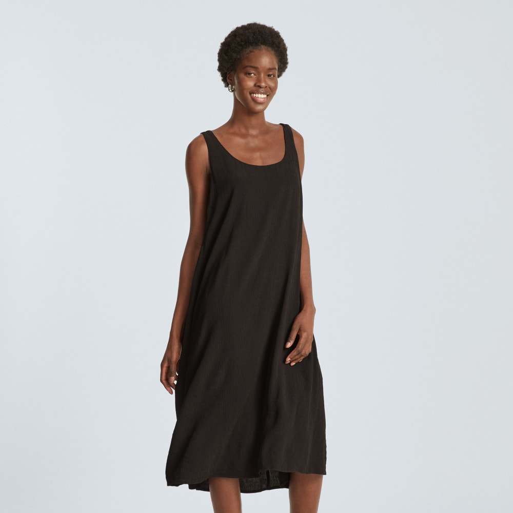womens-naia-ripple-tank-dress-black