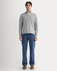 mens-no-sweat-quarter-zip-heathered-grey