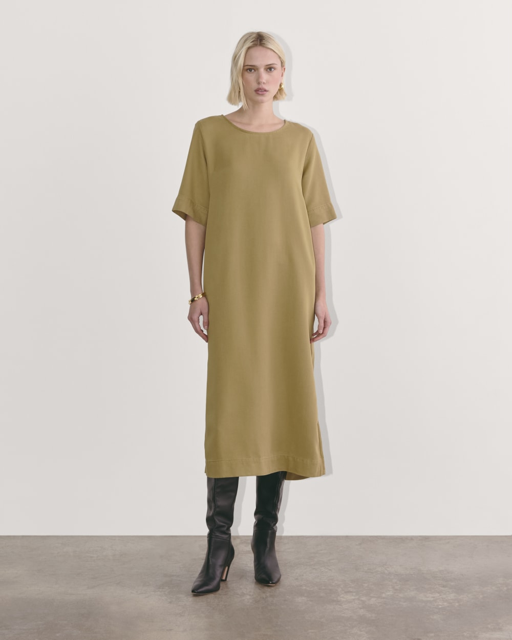 womens-tencel-muscle-tee-dress-fennel-seed
