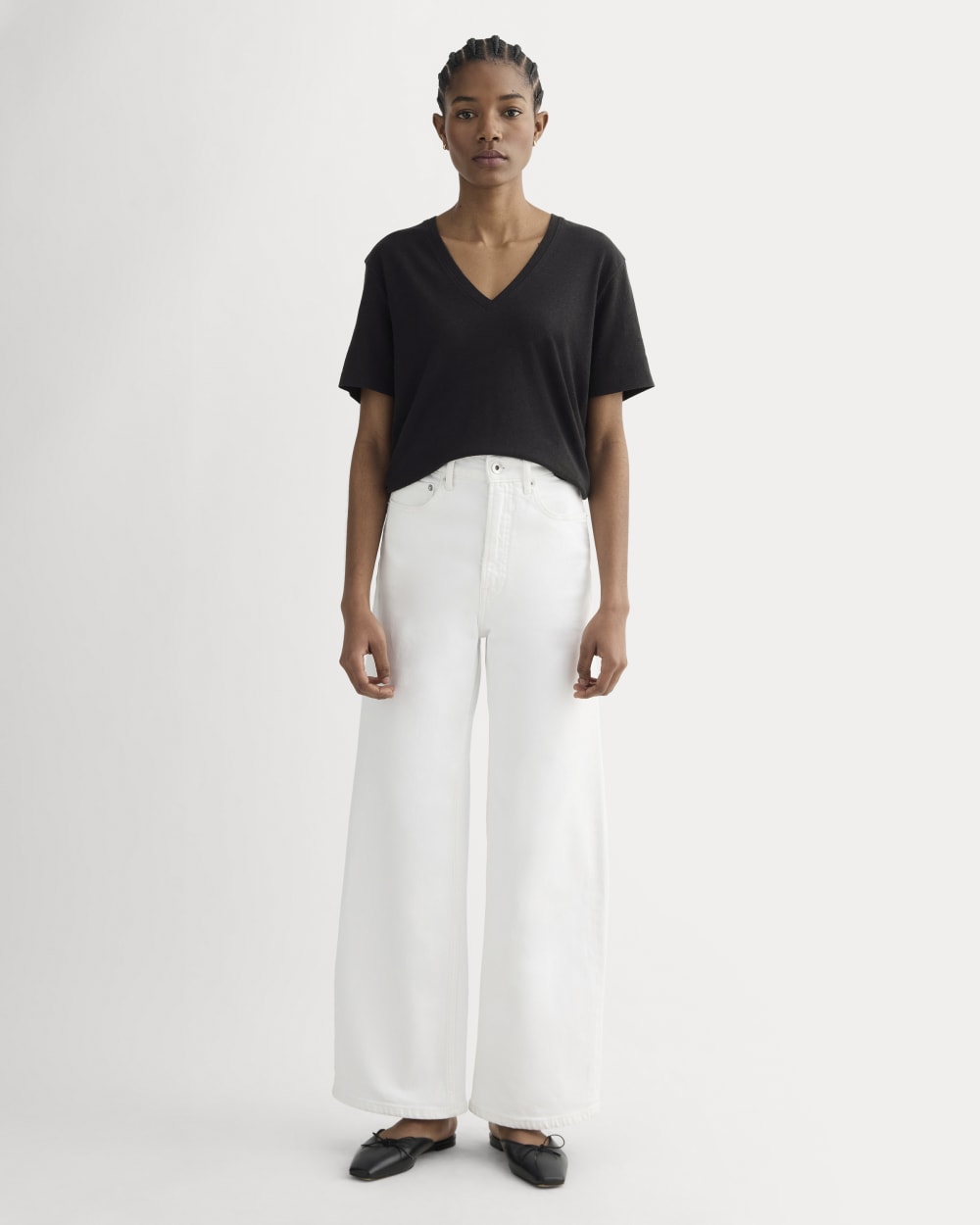 womens-slouchy-v-tee-cotton-linen-black