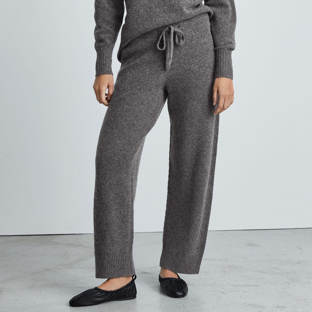 womens-cozy-stretch-wide-leg-sweatpant-hthr-charcoal | primary