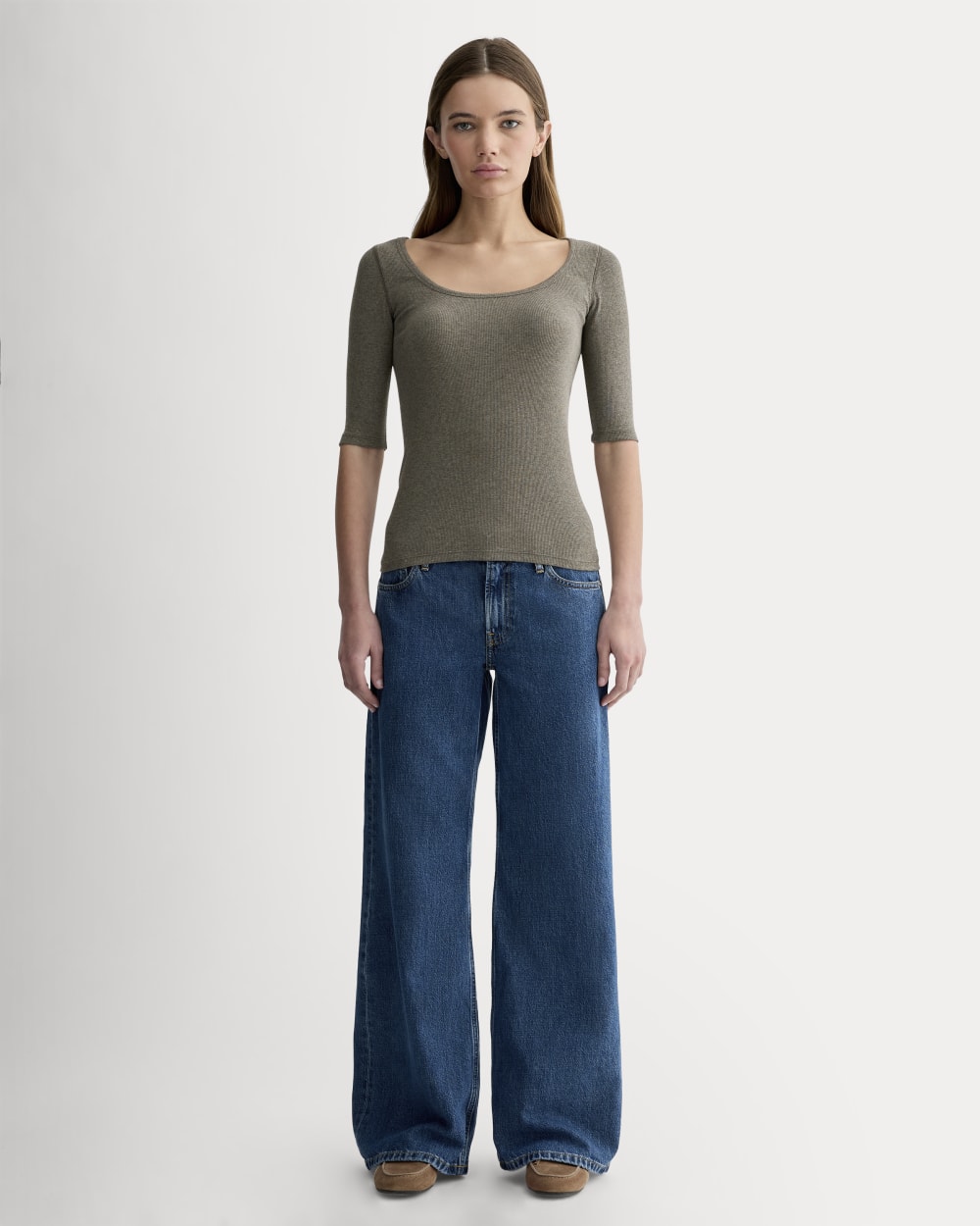 womens-supima-micro-rib-scoop-neck-tee-heathered-fatigue