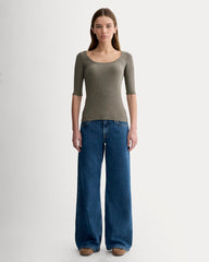 womens-supima-micro-rib-scoop-neck-tee-heathered-fatigue