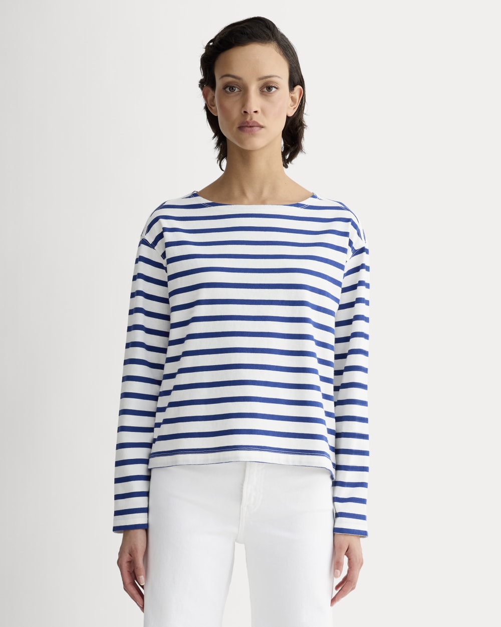 womens-modern-breton-tee-bone-mazarine-blue | primary