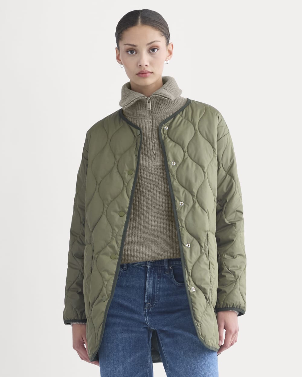 womens-renew-mid-length-liner-kalamata-rosin | primary