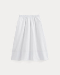 womens-gauze-tiered-skirt-white | alt