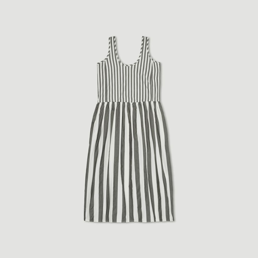 womens-poplin-summer-dress-bone-black | alt