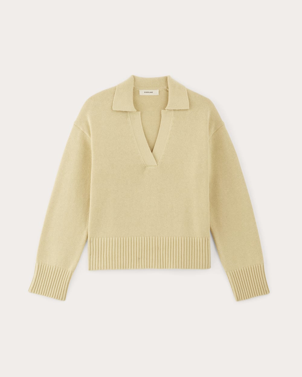 womens-cotton-boxy-polo-parsnip | alt