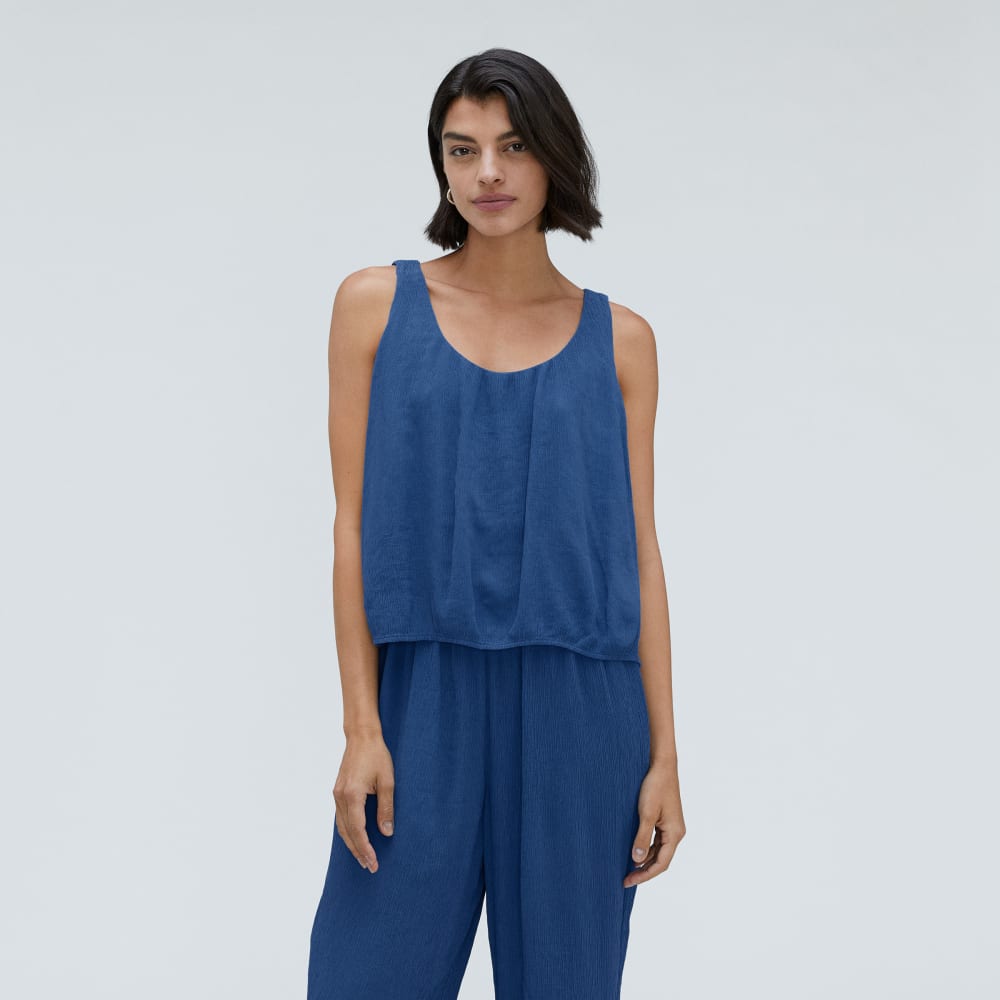 womens-naia-ripple-tank-deep-blue