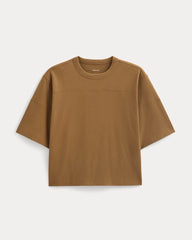 womens-oversized-varsity-tee-cotton-toffee | alt