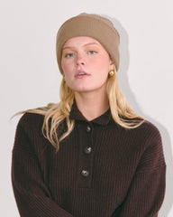 womens-waffle-beanie-camel | alt