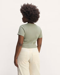 womens-cropped-short-sleeve-rib-tee-sage-green