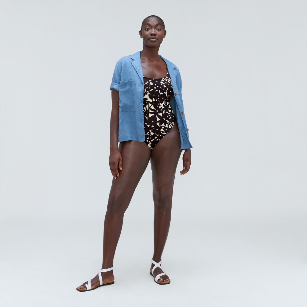 womens-string-one-piece-swimsuit-black-canvas-floral-print