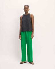 womens-linen-easy-pant-grass-green | primary