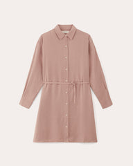 womens-tencel-butterlite-shirtdress-dusty-rose | alt