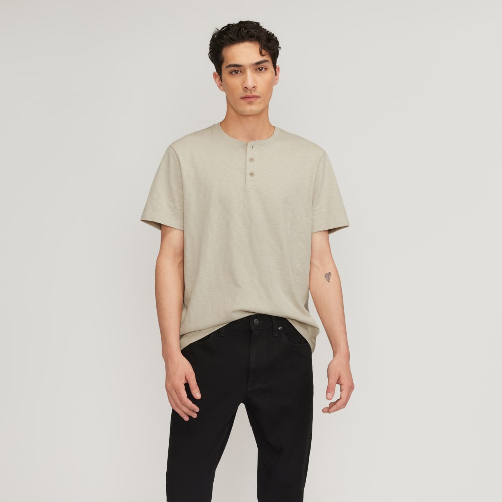 mens-good-earth-cotton-slub-henley-pelican | primary