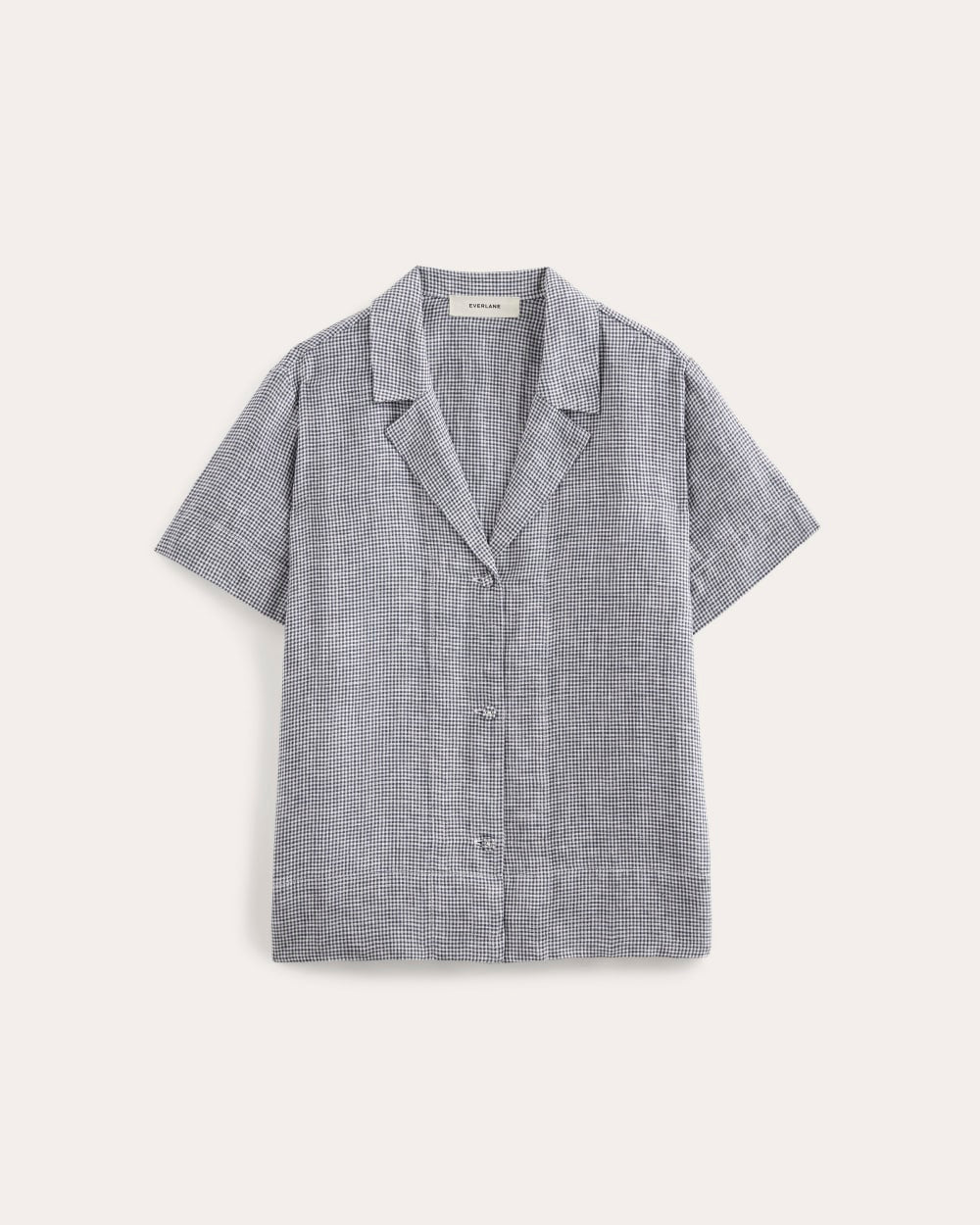 womens-linen-notch-ss-shirt-midnight-navy | alt