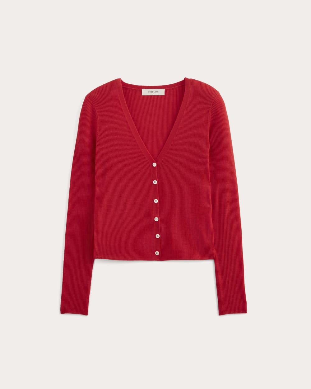 womens-ultrasoft-merino-wool-cardigan-classic-red | alt