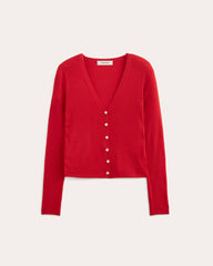 womens-ultrasoft-merino-wool-cardigan-classic-red | alt