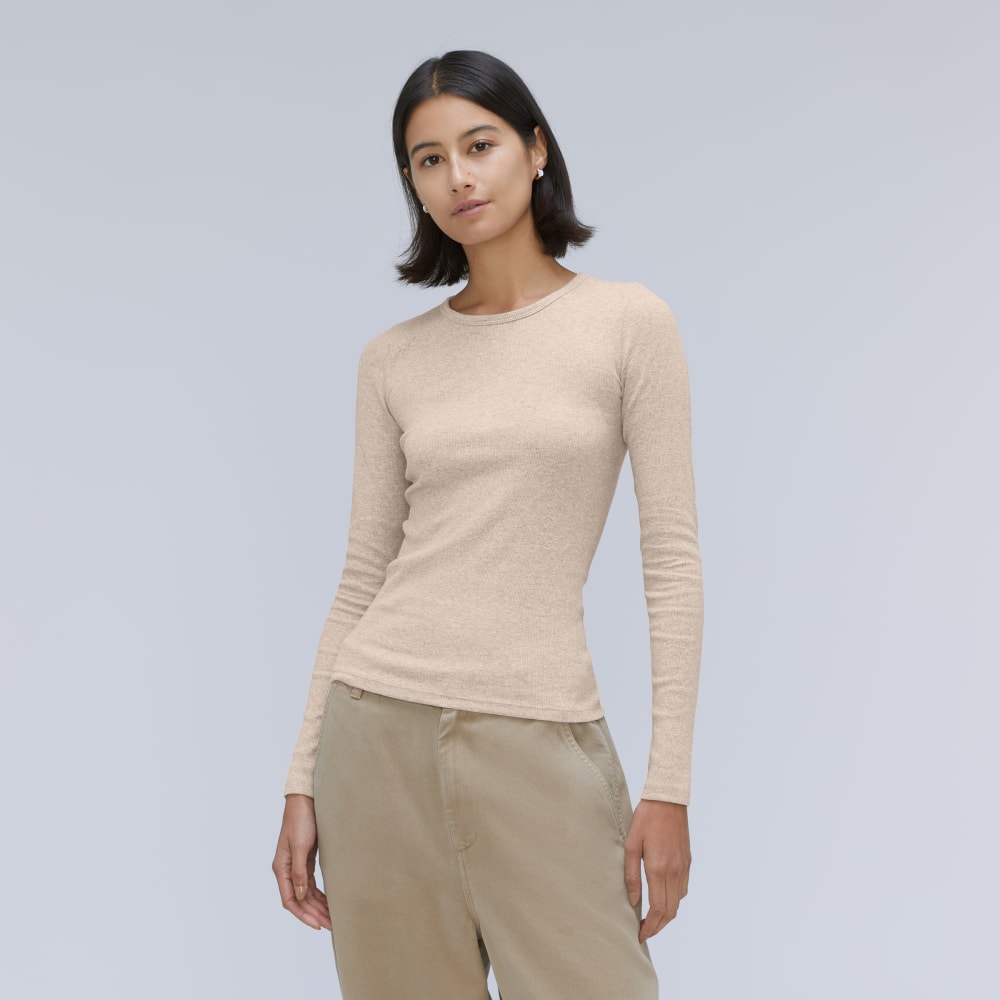 womens-supima-rib-long-sleeve-crew-heathered-burnt-sugar