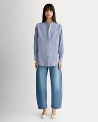 womens-oversized-shirt-cotton-bone-mazarine-blue