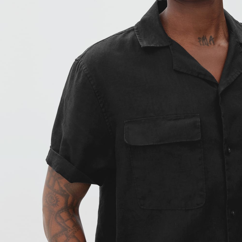 mens-linen-camp-shirt-black