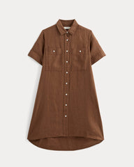 womens-linen-day-tripper-dress-cedarwood | alt