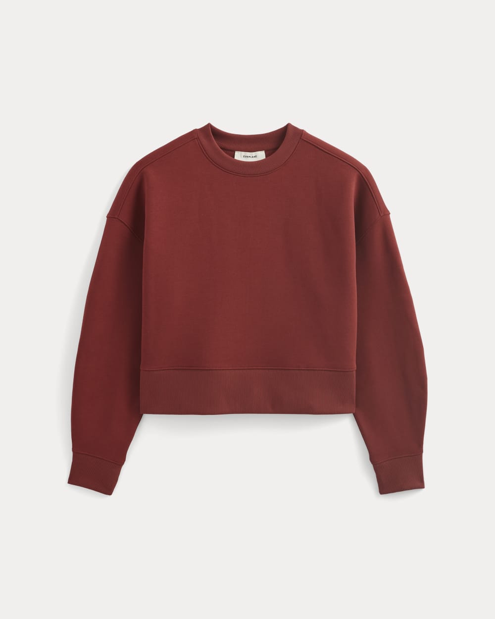 womens-fleece-cropped-crew-sweatshirt-merlot | alt