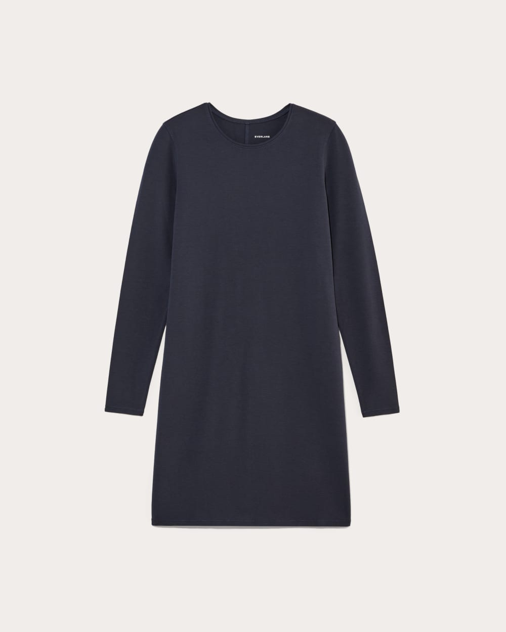 womens-form-mini-long-sleeve-dress-navy | alt