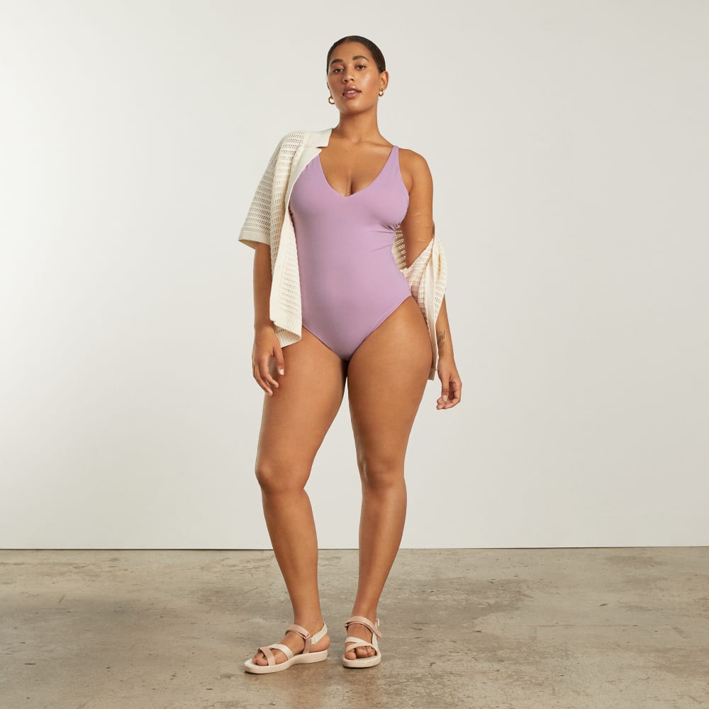 womens-v-neck-one-piece-lilac