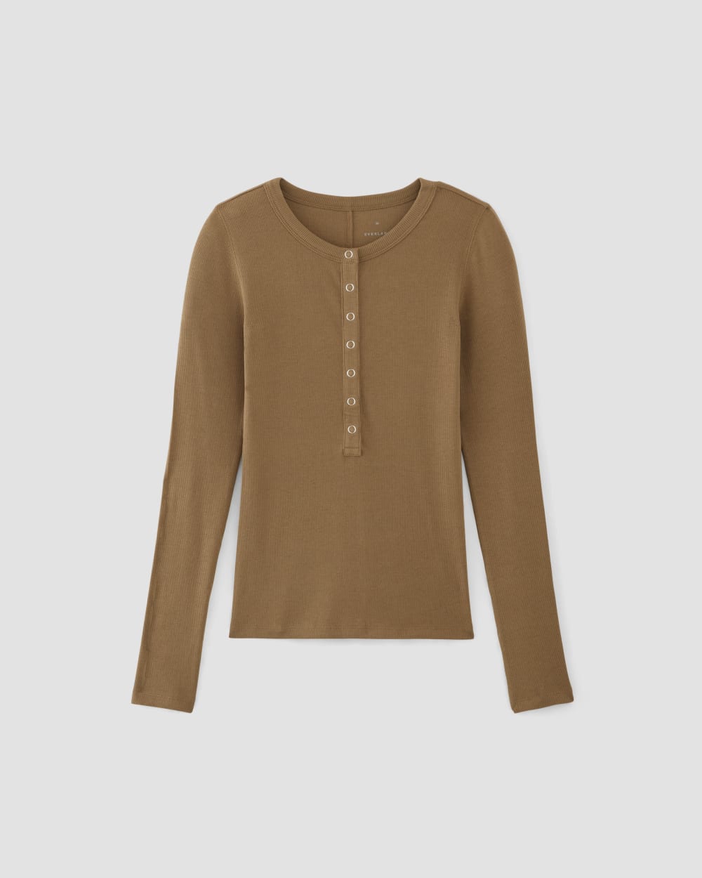 womens-pima-rib-long-sleeve-henley-toasted-coconut | alt