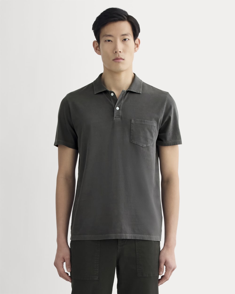 mens-essential-organic-dyed-polo-black | primary