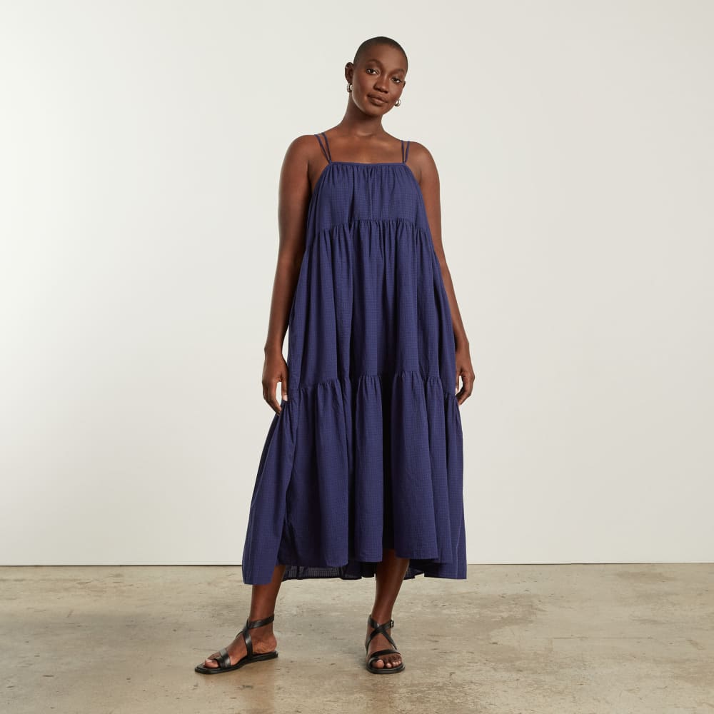 womens-billow-tiered-maxi-dress-navy