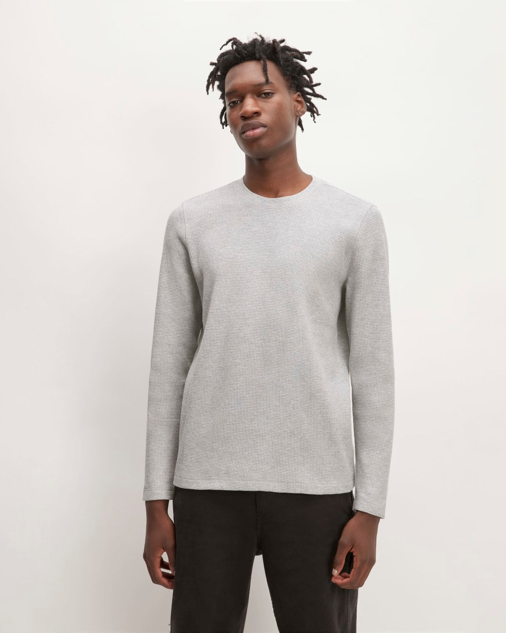 mens-waffle-ls-crew-light-grey-donegal | primary
