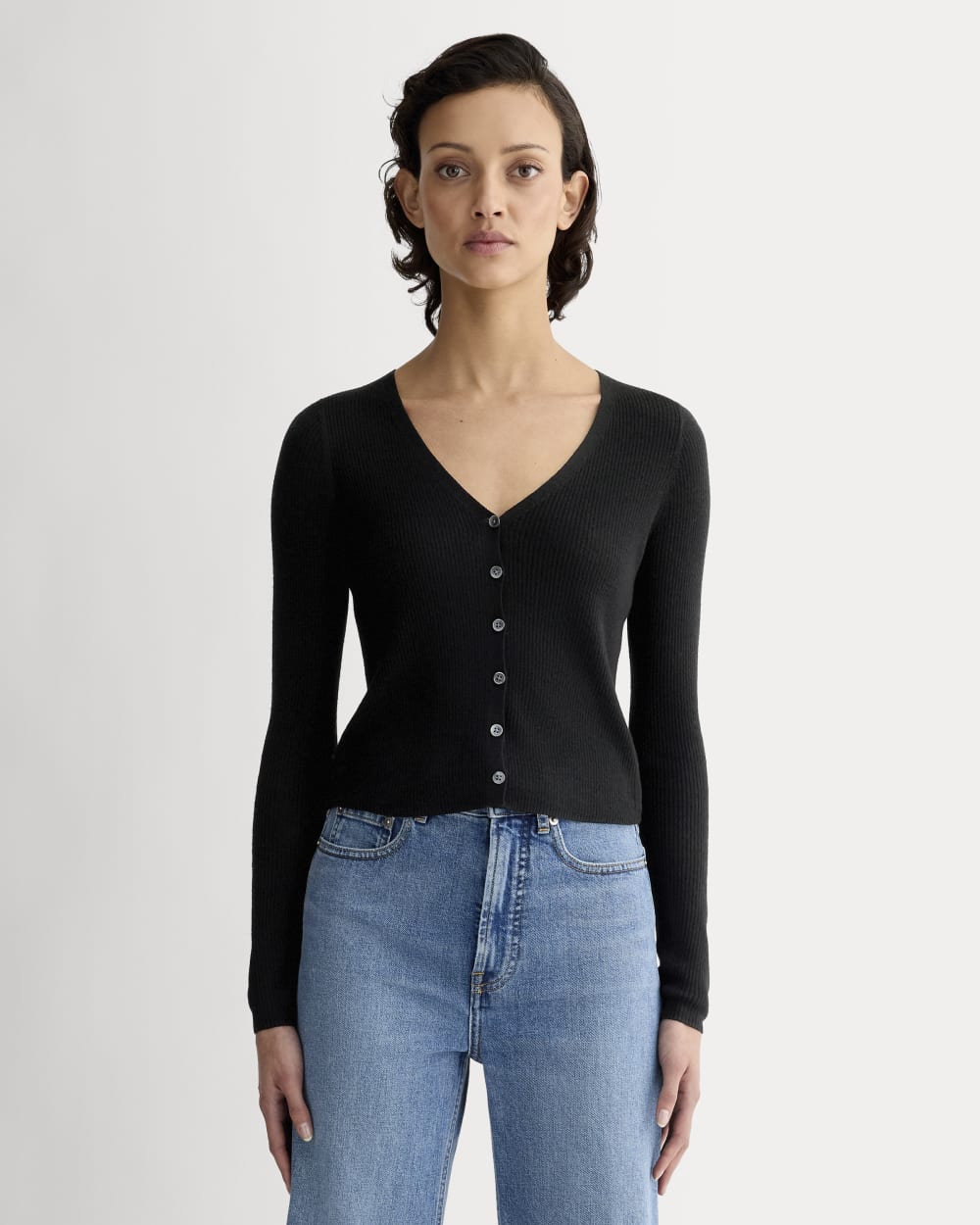 womens-paper-merino-wool-cardigan-black | primary