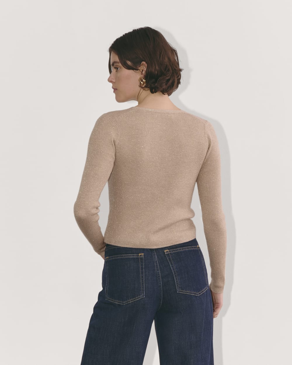 womens-lurex-merino-ribbed-cardigan-gold