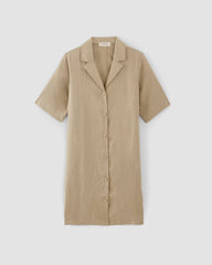 womens-linen-ss-shirt-dress-trench-coat-khaki | alt