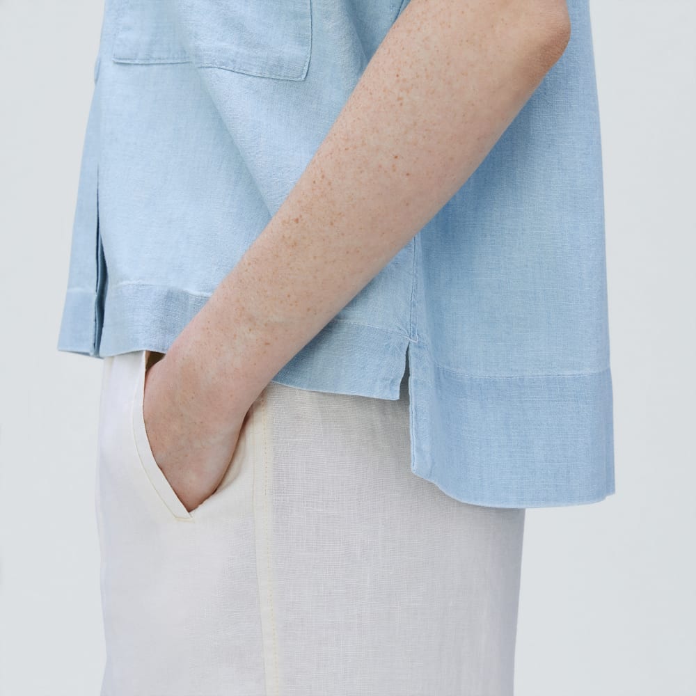 womens-rechambray-box-cut-shirt-icy-blue