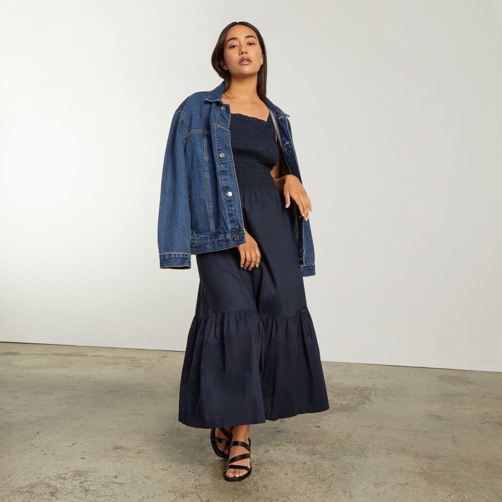 womens-smock-dress-navy