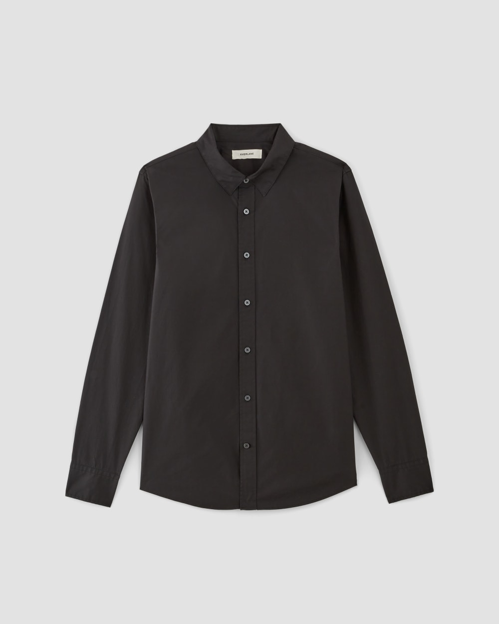 mens-supima-poplin-shirt-black | alt