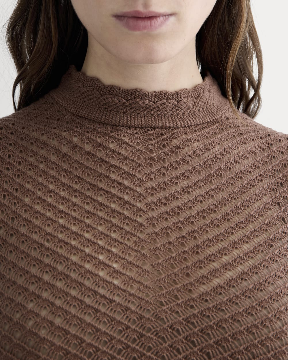 womens-lace-knit-tank-mocha