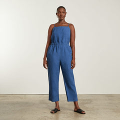 womens-linen-shoestring-jumpsuit-deep-blue